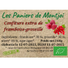 confiture extra de framboise-groseille